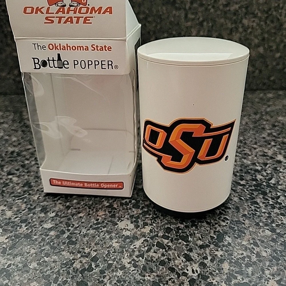OSU Oklahoma‎ State Bottle Popper Ultimate Bottle Opener NCAA Football Tailgate